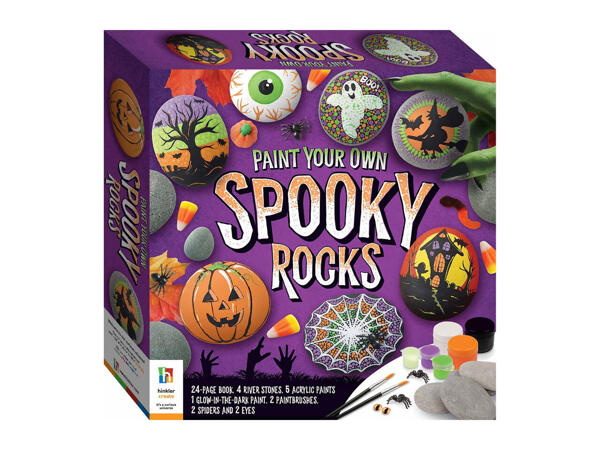 Paint Your Own Spooky Rocks