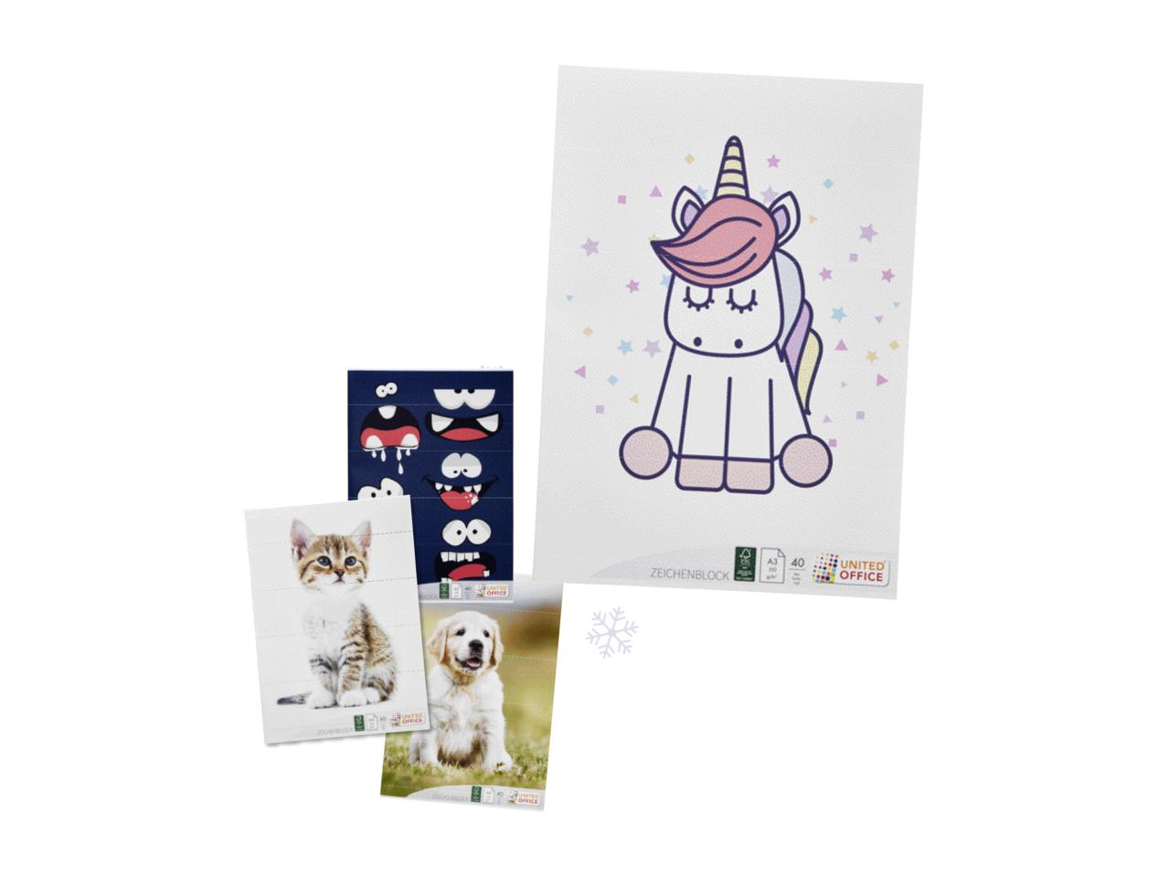 UNITED OFFICE KIDS A3 Sketch Pad