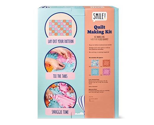 Smile! 
 Quilt Making Kit