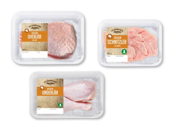 VILSTRUPGÅRD Kalkununderlår, -overlår eller -schnitzler