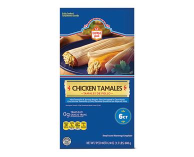 Pueblo Lindo Chicken, Pork or Beef Tamales