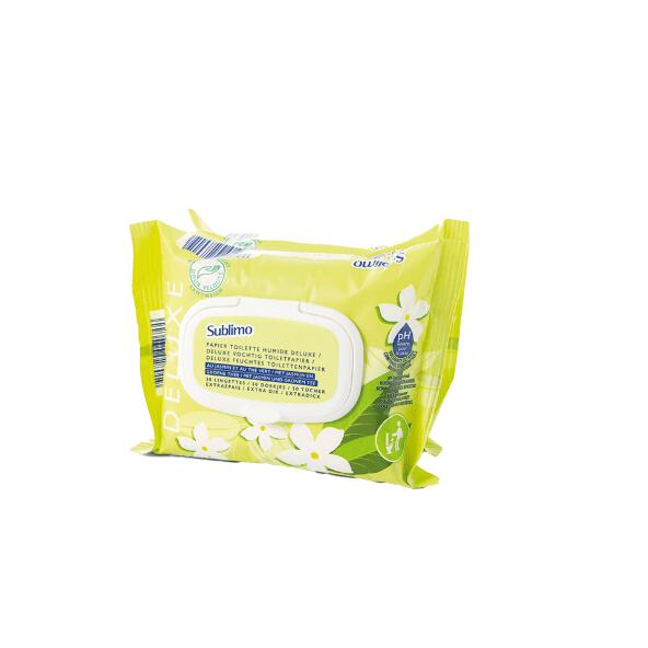 SUBLIMO(R) 				Papier toilette humide