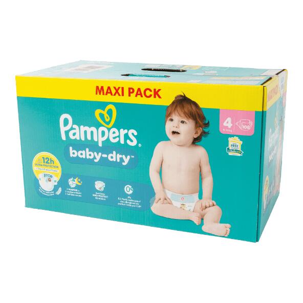 PAMPERS(R) 				Windeln baby-dry, Maxi Pack