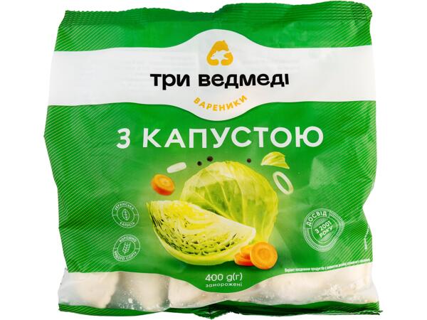 3 Bears Dumplings with Cabbage