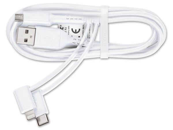 Lade- und Datenkabel 3-in-1