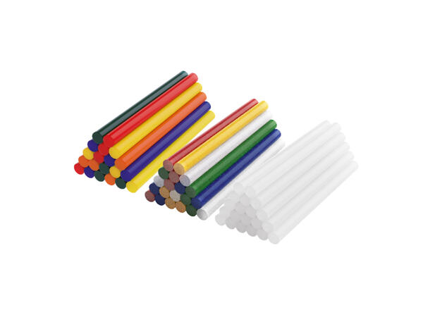 Färgade limstift