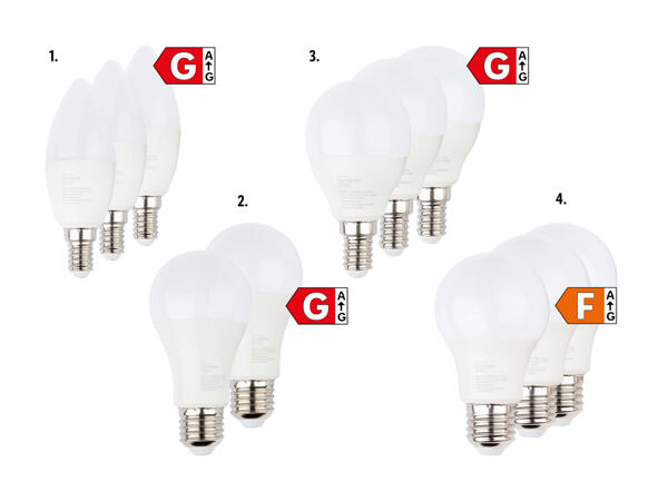 Lot d'ampoules à LED
