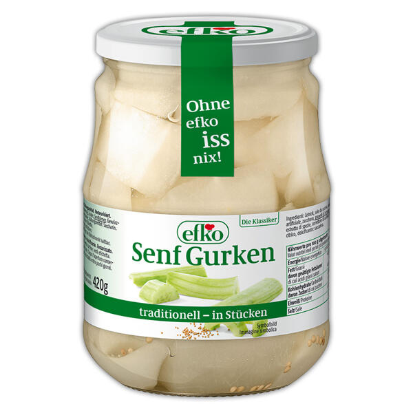 Senf Gurken / Silberzwiebeln