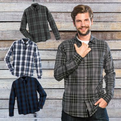 Chemise en flanelle pour hommes