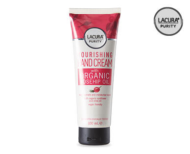 Organic Rosehip Nourishing Hand Cream 100ml