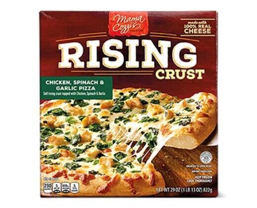 Mama Cozzi's Pizza Kitchen 
 Rising Crust Chicken, Spinach and Garlic Pizza