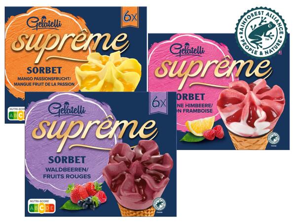 Sorbet Waffeltüten