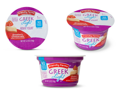 Friendly Farms 80 Calorie Light Greek Yogurt