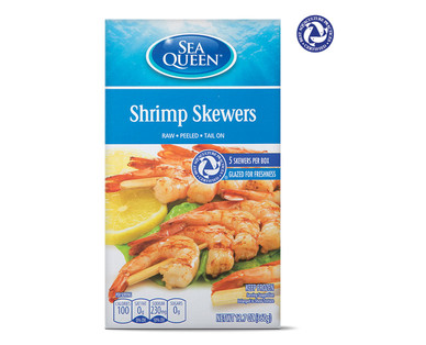 Sea Queen Shrimp Skewers
