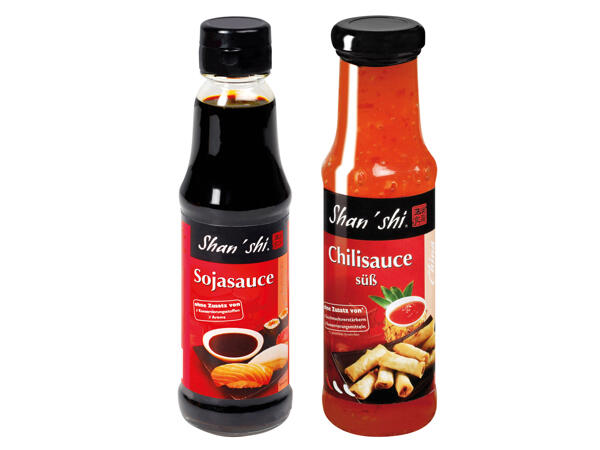 Shan'shi Chili- oder Sojasauce