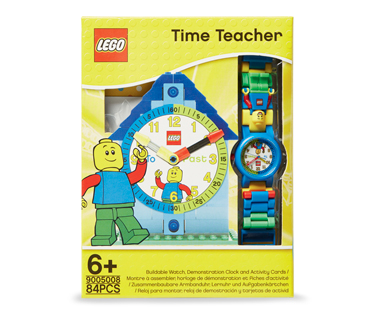 LEGO TIME TEACHER CLOCK