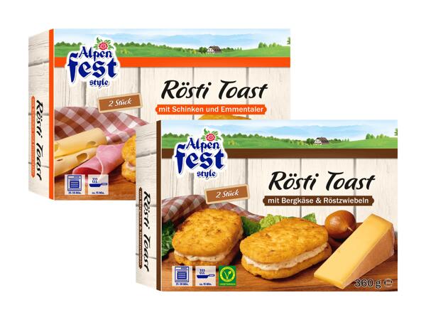 Rösti Toasts