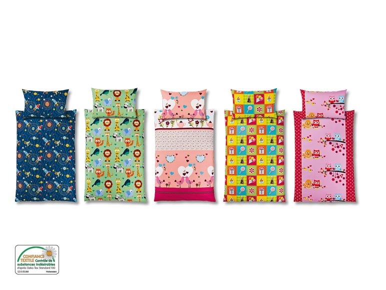 Parure de lit en coton renforcé