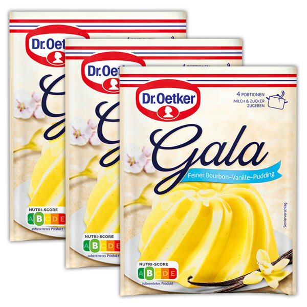 Gala Pudding