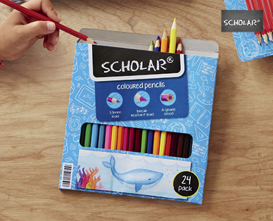 COLOURED PENCILS 24PK