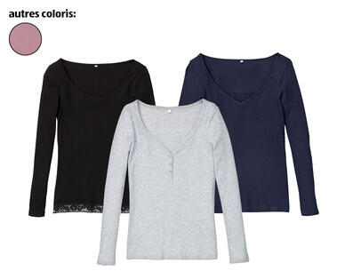 BLUE MOTION 
 HAUT EN MAILLE POUR FEMMES