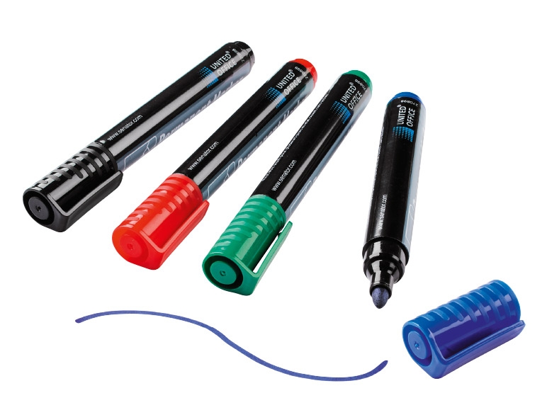 UNITED OFFICE Permanent Markers