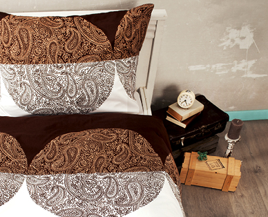 Parure de lit en satin microfibre MY LIVING STYLE