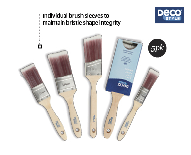 PREMIUM PAINT BRUSH SET 5PK