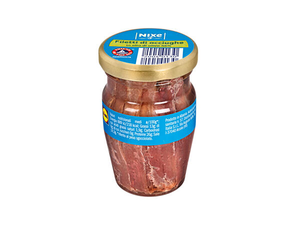 Anchovies Fillets in Olive Oil