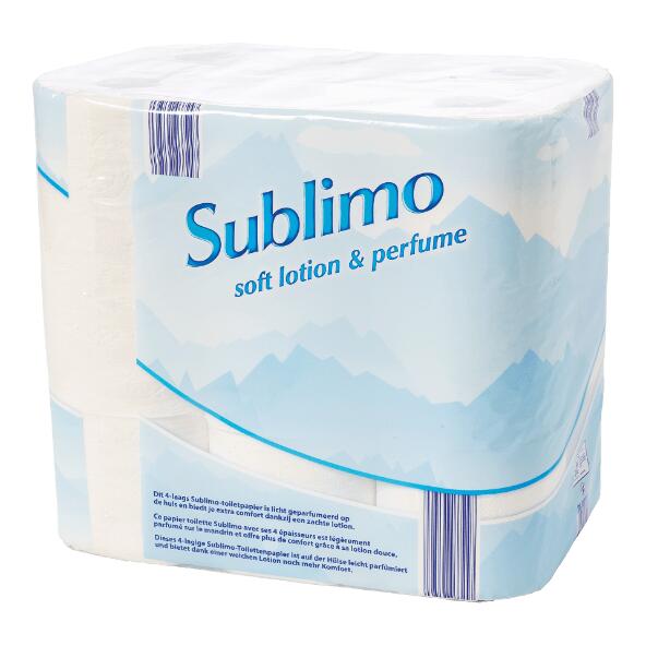 SUBLIMO(R) 				Parfümiertes Toilettenpapier, 18 St.