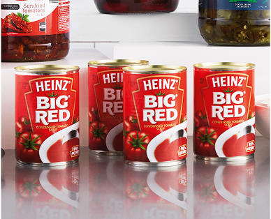 Heinz Big Red Condensed Tomato Soup 4 x 420g