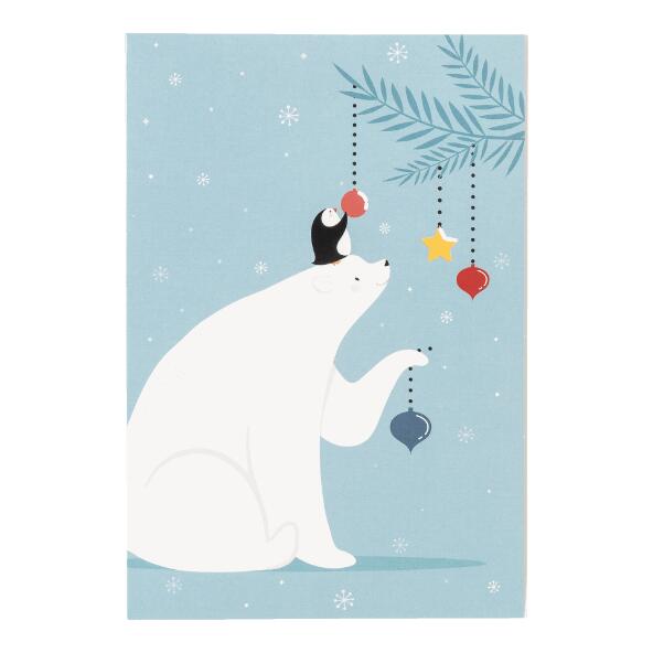 HOME CREATION(R) 				Carte de Noël (6 pcs) ou bon cadeau (2 pcs)