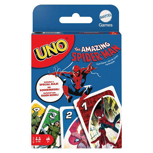 UNO Spiderman or Lord of the Rings Theme Card Game