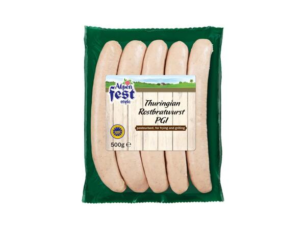Alpenfest Thuringian Roast Sausages P.G.I.