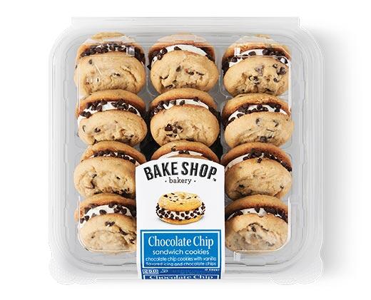 Bake Shop Chocolate Chip Cookie Sandwiches