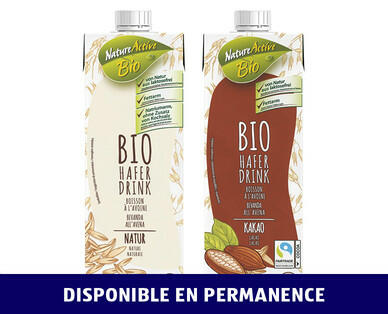 NATURE ACTIVE BIO 
 BOISSON À L'AVOINE BIO