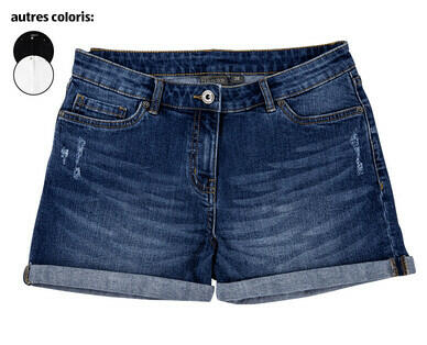 SHORT EN JEAN POUR FEMMES