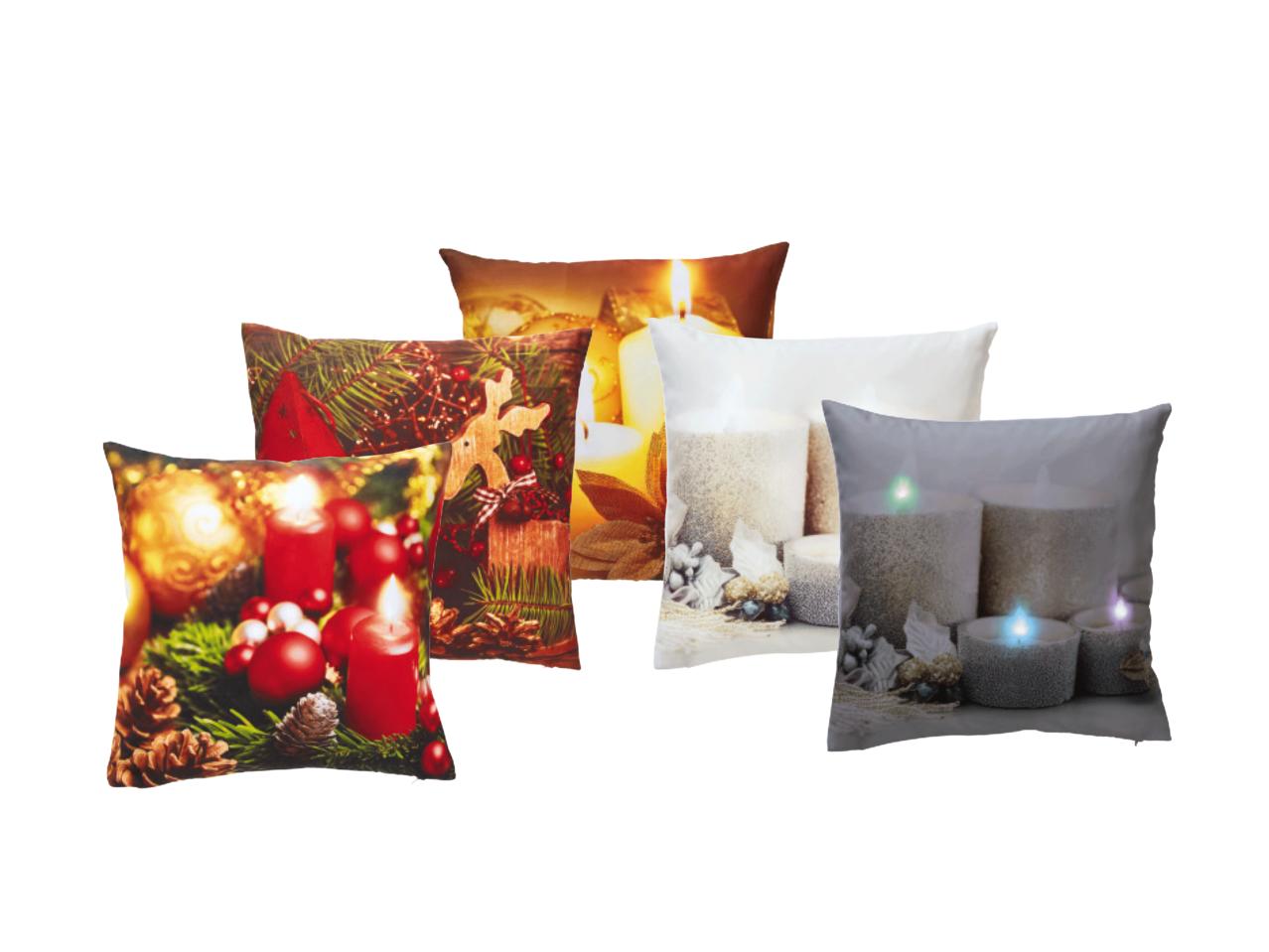 MERADISO Decorative Cushion Cover with LED Lighting