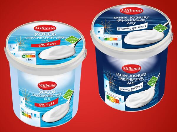 Joghurt nach griechischer Art