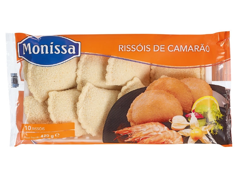 Teigtaschen mit Garnelenfüllung