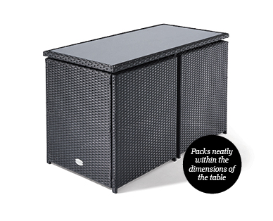 Wicker Balcony Set 3pc