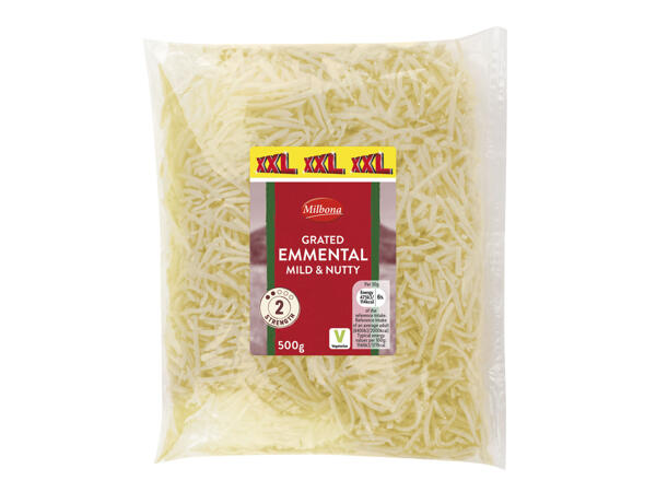 Milbona Grated Emmental