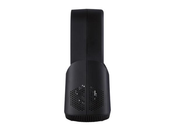 Black Bladeless Mini Desk Fan