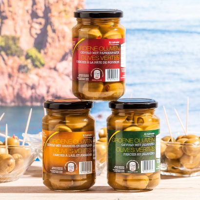Olives fourrées