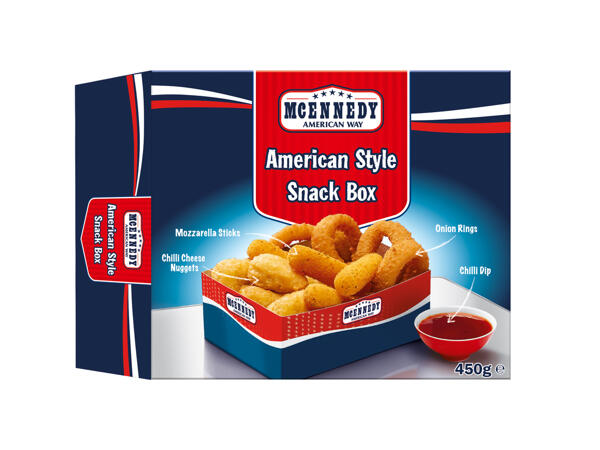 American Style Snack Box