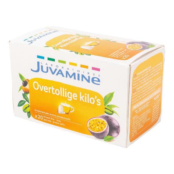 JUVAMINE(R) 				Afslank-, detox- of spijsverteringsthee, 20 st.