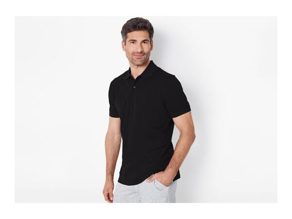 Esmara Men's Black Piqué Polo Shirt