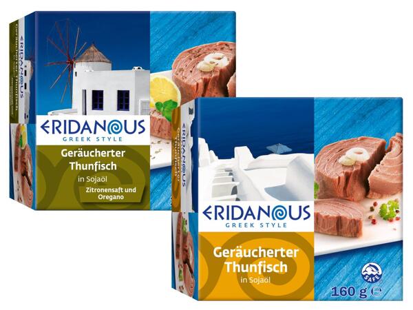 Geräucherter Thunfisch