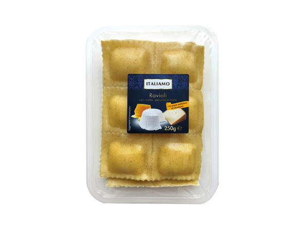 Ravioli with Ricotta, Pecorino cheese and Sardinan honey