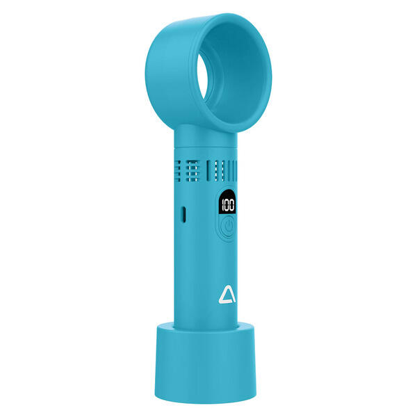 AMBIANO Portable Bladeless Fan, Light Blue